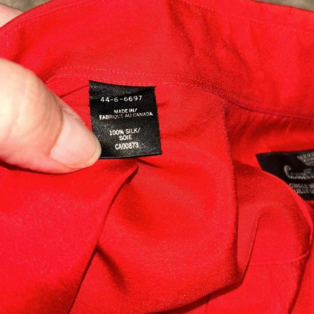 Vintage Countess Mara Silk Shirt Dress - Picture 7 of 9